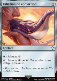 Talisman de conviction - Final Fantasy Commander Decks