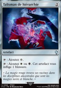 Talisman de hiérarchie - Final Fantasy Commander Decks