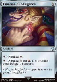 Talisman d'indulgence - Final Fantasy Commander Decks