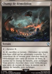 Champ de démolition - Final Fantasy Commander Decks