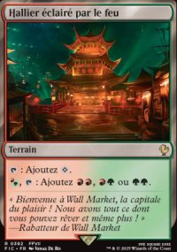 Hallier éclairé par le feu - Final Fantasy Commander Decks