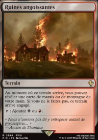 Ruines angoissantes - Final Fantasy Commander Decks