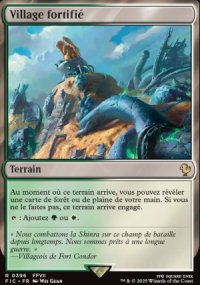 Village fortifié - Final Fantasy Commander Decks