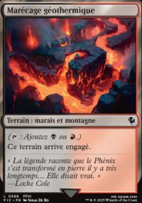 Marécage géothermique - Final Fantasy Commander Decks