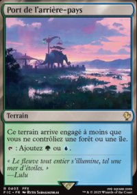 Port de l'arrière-pays - Final Fantasy Commander Decks