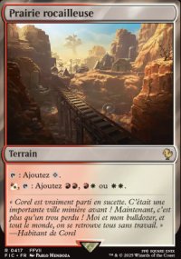 Prairie rocailleuse - Final Fantasy Commander Decks