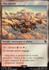 Pics sacrés - Final Fantasy Commander Decks