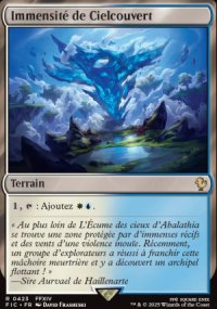 Immensité de Cielcouvert - Final Fantasy Commander Decks