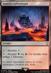 Sources sulfureuses - Final Fantasy Commander Decks