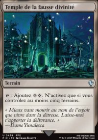 Temple de la fausse divinité - Final Fantasy Commander Decks