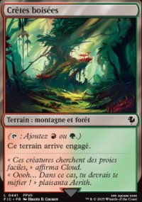 Crêtes boisées - Final Fantasy Commander Decks