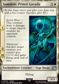 Summon: Primal Garuda - Final Fantasy