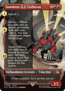 Summon: G.F. Cerberus - Final Fantasy