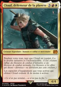 Cloud, dfenseur de la plante - Final Fantasy