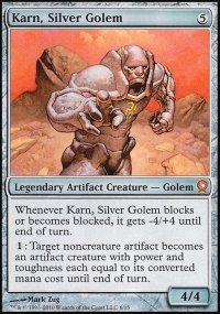 Karn, golem d'argent - From the Vault : Relics