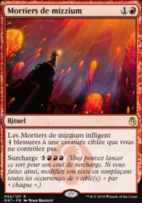 Mortiers de mizzium - 