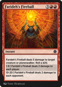 Farideh's Fireball - 