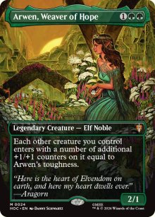 Arwen, Weaver of Hope - The Hobbit Commander Decks