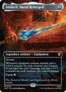 And�ril, Narsil Reforged - The Hobbit Commander Decks