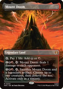 Mount Doom - The Hobbit Commander Decks