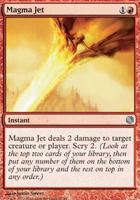 Jet de magma - 