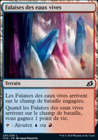 Falaises des eaux vives - 