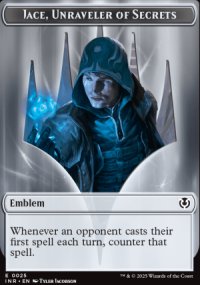 Emblem Jace, Unraveler of Secrets - Innistrad Remastered