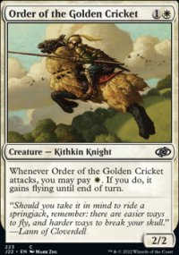 Order of the Golden Cricket - 