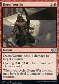 Deem Worthy - 