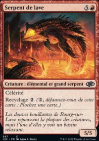 Serpent de lave - 