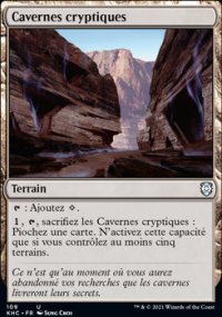 Cavernes cryptiques - 