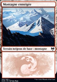 Montagne enneige - 