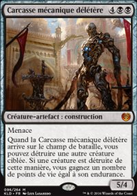 Carcasse mcanique dltre - 