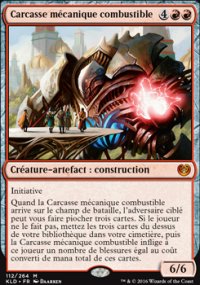 Carcasse mcanique combustible - 