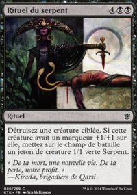 Rituel du serpent - 