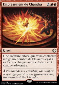 Embrasement de Chandra - 