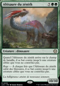 Altisaure du znith - 