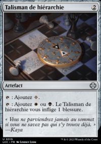 Talisman de hirarchie - 