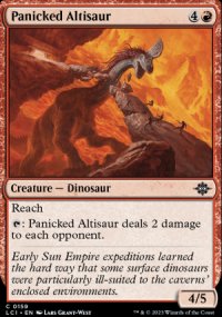 Panicked Altisaur - 