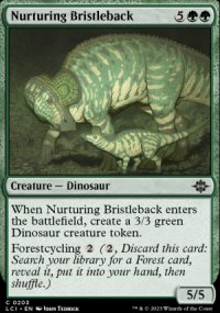 Nurturing Bristleback - 