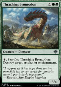 Thrashing Brontodon - 