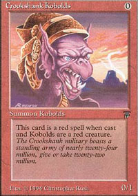 Crookshank Kobolds - Legends