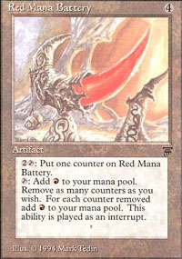 Accumulateur de mana rouge - Legends