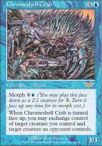 Crabe  carapace de chrome - Legions