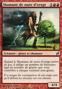 Shamane de nue d'orage - 