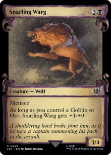 Snarling Warg - 