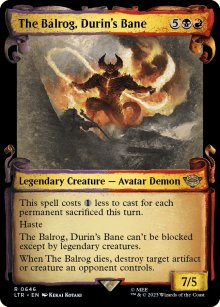 Le Balrog, Flau de Durin - 