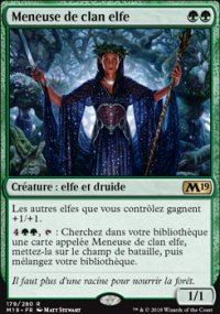 Meneuse de clan elfe - 