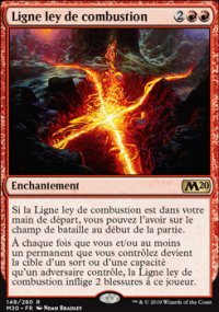 Ligne ley de combustion - 