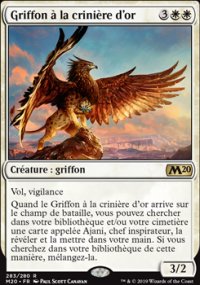 Griffon  la crinire d'or - 